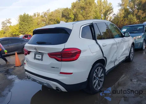 2019 BMW X3 xDrive30I z USA, uszkodzony, nr VIN 5UXTR9C58KLP90792